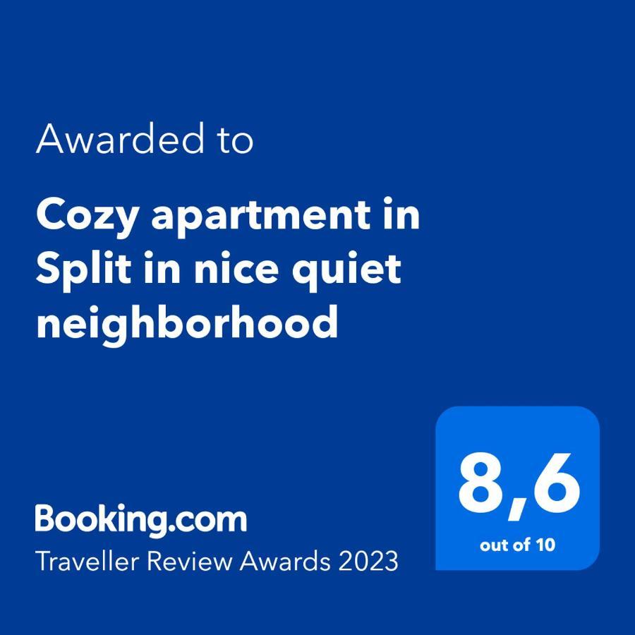 Cozy Apartment In Split In Nice Quiet Neighborhood ภายนอก รูปภาพ